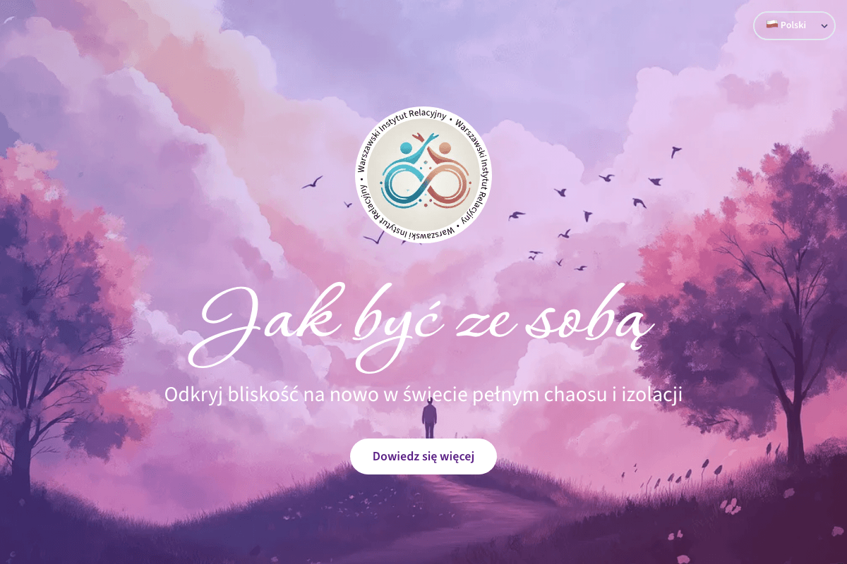 Strona Warszawskiego Instytutu Relacyjnego