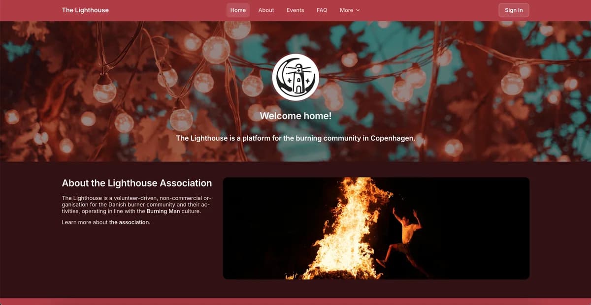 Lighthouse CPH — Community Calendar