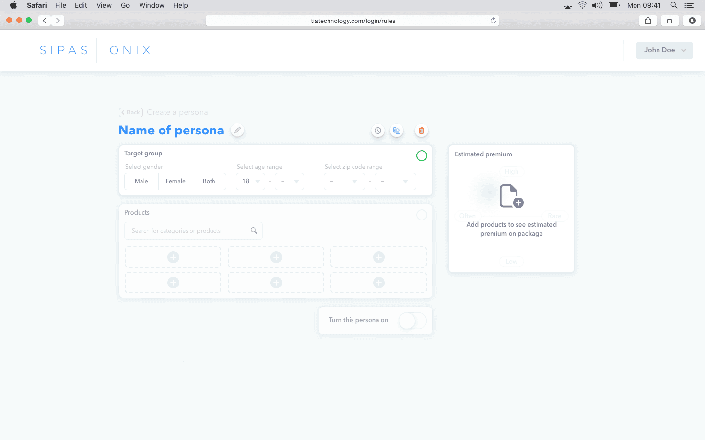 Insurance Recommendation Admin Panel