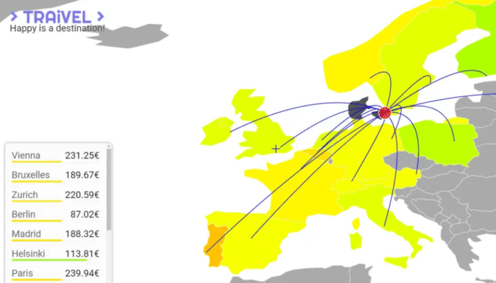 TRAiVEL – sentiment-based travel recommendations